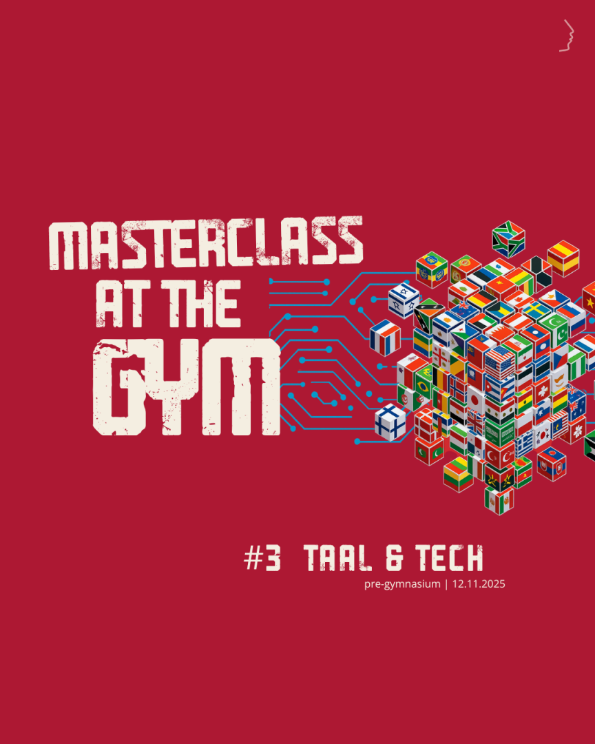 inschrijving pre-gymnasium Masterclass #3 Taal &amp; Tech