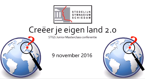 Videoverslag Junior Masterclass: Cre&euml;er je eigen land 2.0